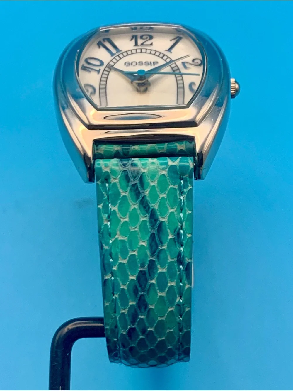 GOSSIP Women’s Wristwatch MOP Dial  Japan Movt Leather Strap Working New Battery